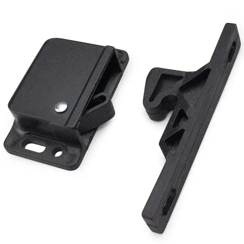 1/2/4 Pack Grabber Catch 10 LB Cabinet Push to Close Latch RV Drawer Latches Boat Hardware Tool