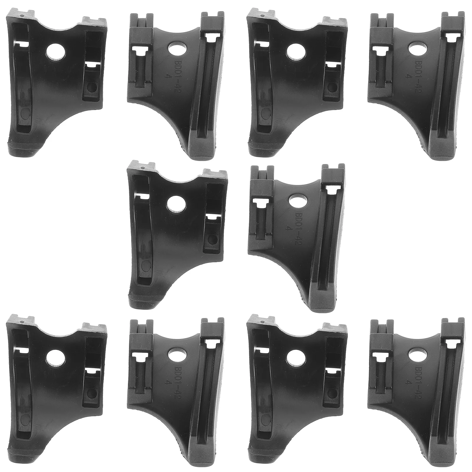 

10Pcs Bottom Bracket Cable Guide Black Plastic Universal Bike Cable Management for Mountain Road Bicycle Replacement Parts