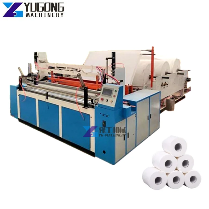 Fully Automatic Tissue Paper Making Machine for Sales Toilet Paper Production Line Tissue Paper Making Machine