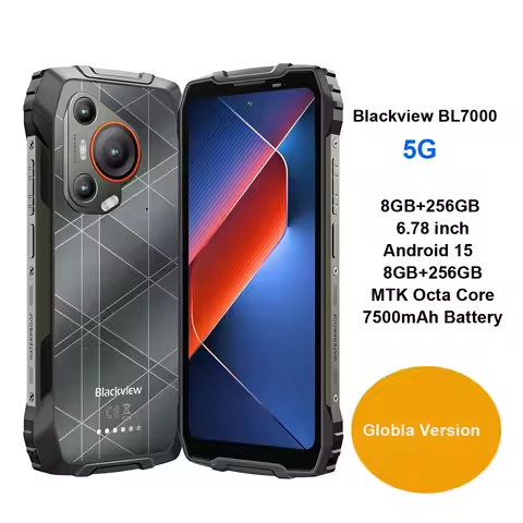 Blackview BL7000 Rugged Phone 8GB 256GB 6.78 "Andr...
