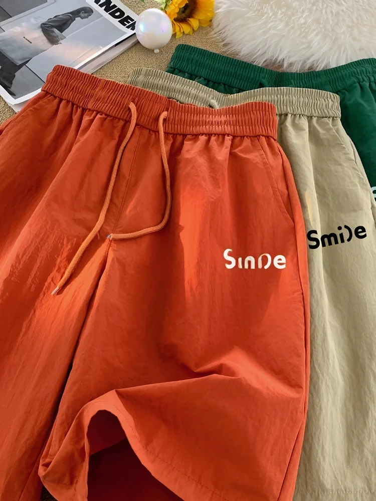 

Qui Dry Lightweight Loose Fit Ice Silk orts for Men Summer Outdoor Running Sports orts Breathable Comfortable Straight ...