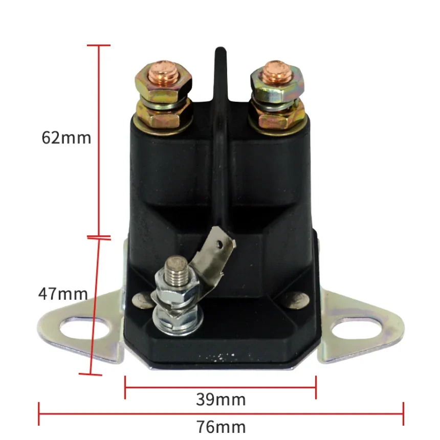 Starter Solenoid Relay fit For lawn mowers Solenoid fit For lawn mowers Briggs Stratton Polaris 12V relay 3057700 1751569 1pcs