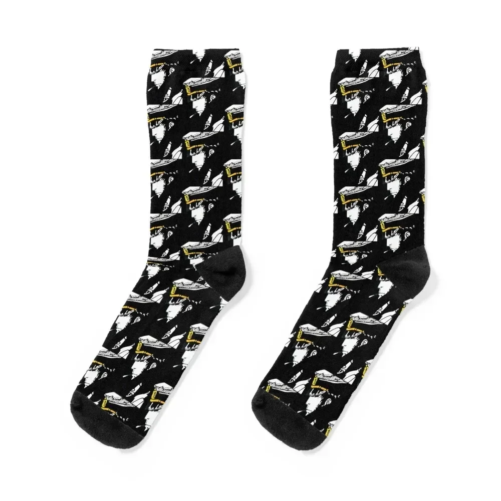 Corto Maltese - Iconic Figure Socks Climbing sheer christmas stocking christmas gift Women Socks Men's