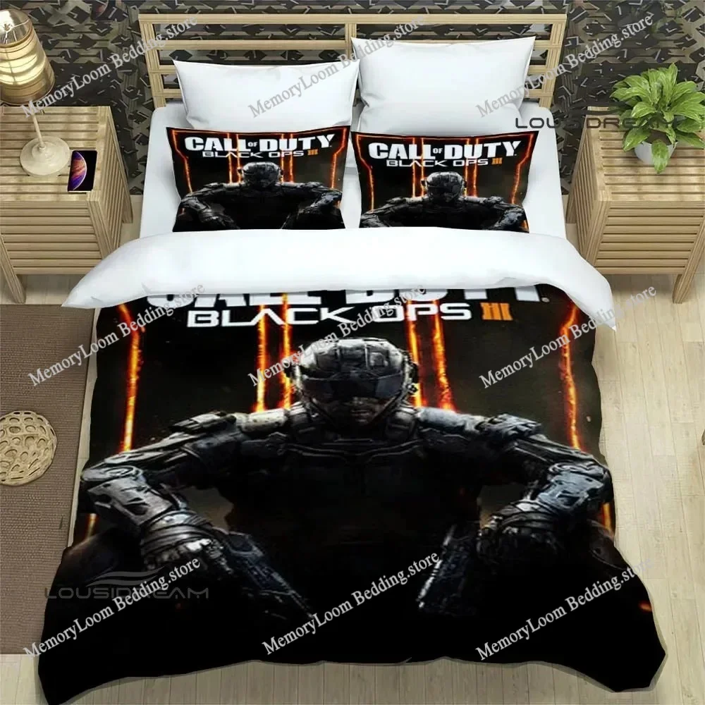 

Game Code, Call of Duty Bedding Sets Exquisite Bed Supplies Set Duvet Cover Set Bed Comforter Luxury Quilt Cover