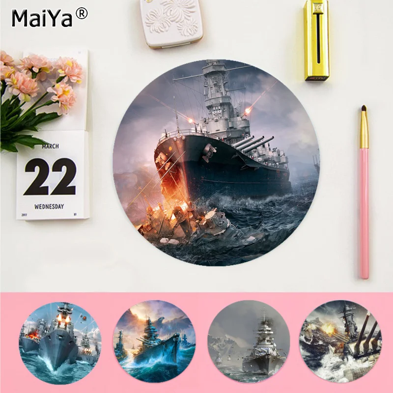 

World Of Warships Mousepad Rubber Small Speed Version Game Computer Keyboard Office Table Mat PC Laptop Mouse Mat Writing Desk