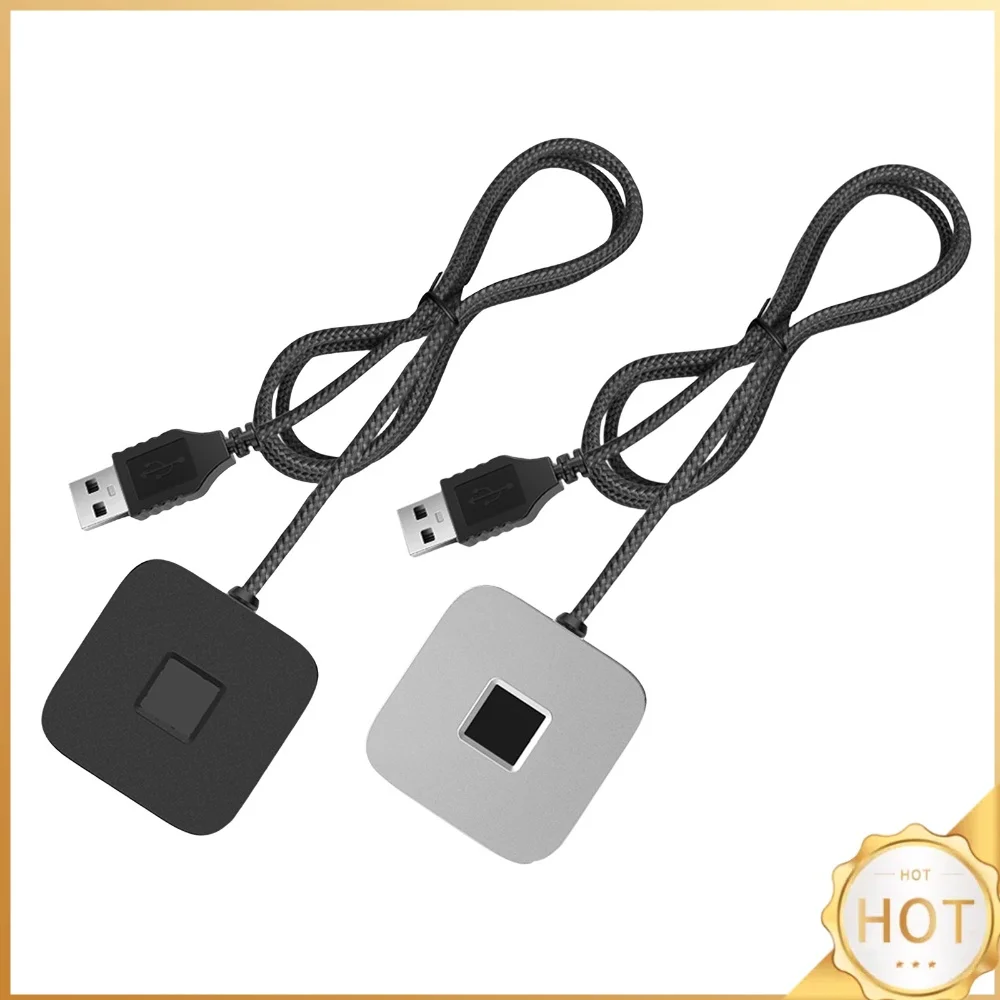 USB Fingerprint Reader & USB Hub For Windows Hello Fingerprint Reader Biometric Fingerprint Login Reader for Windows 11/10