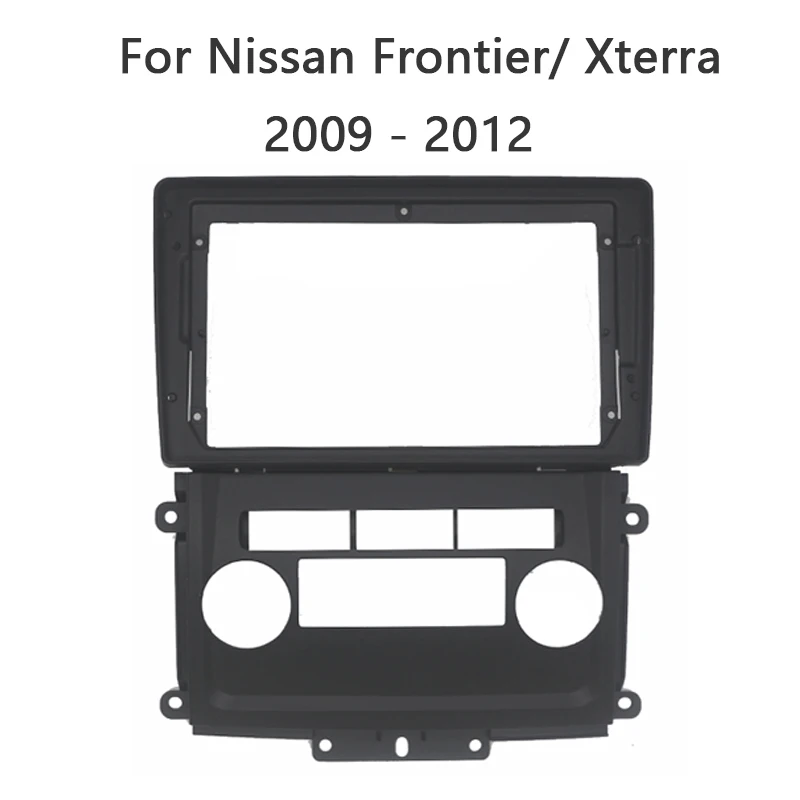 

Автомобильный радиоприемник 9 дюймов, 2 Din, комплект рамок для Nissan Frontier Xterra 2009-2012, автомобильная стереосистема, панель приборной панели, лицевая панель