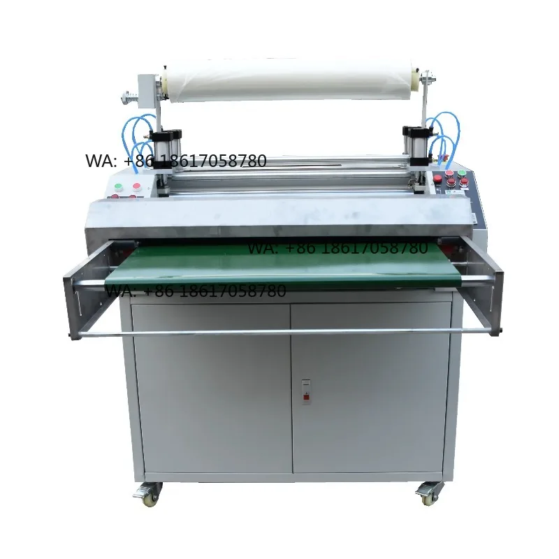 New Semi-Automatic Multi-Functional Laminating Machine for Paper/Aluminum Foil/Non-Woven Extruded Coating Plastic Film 630mm Max