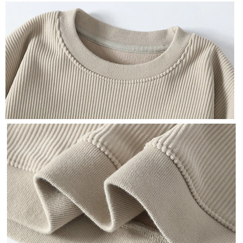 Men's Streetwear Casual Knit Sweater Pullover Men's Jumper Men Clothing Spring Autumn Fashion Male Sweat-shirt Solid Color