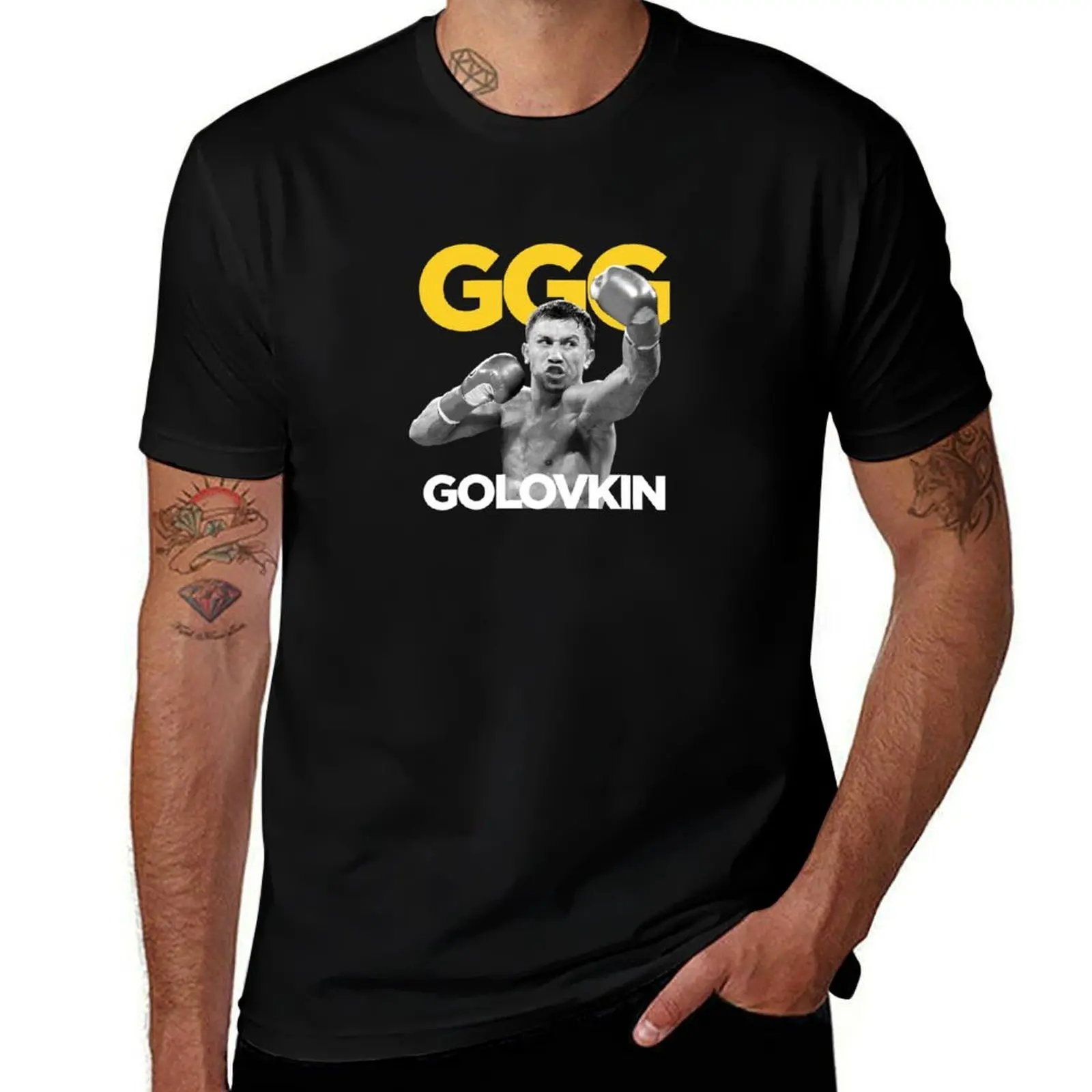 

Heavy Puncher T-Shirt man t shirt graphic man t shirt cotton T-Shirt