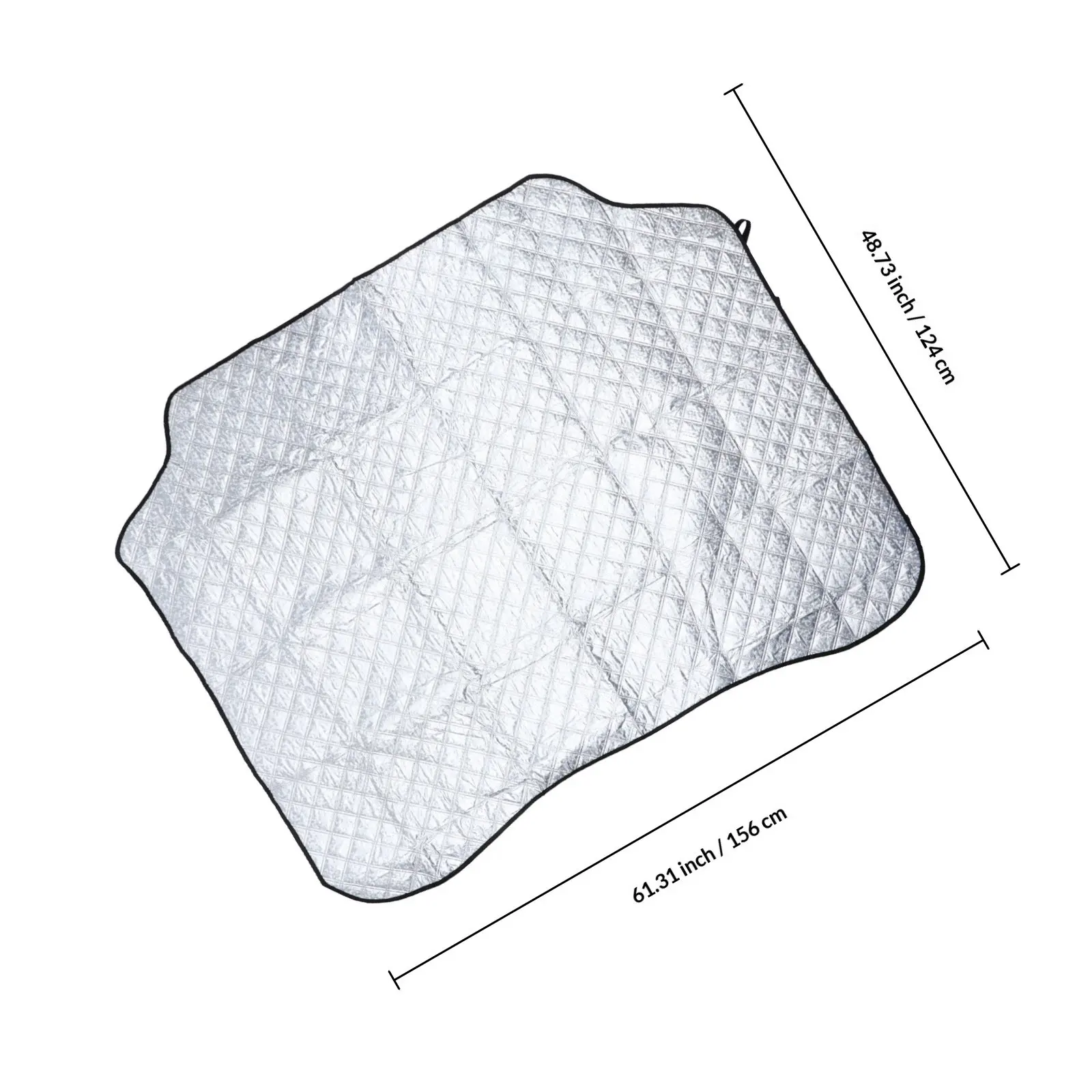 Front Windshield For Taxi Driver Car Accessories Thick Aluminum Foil Frost Defense Snow-proof