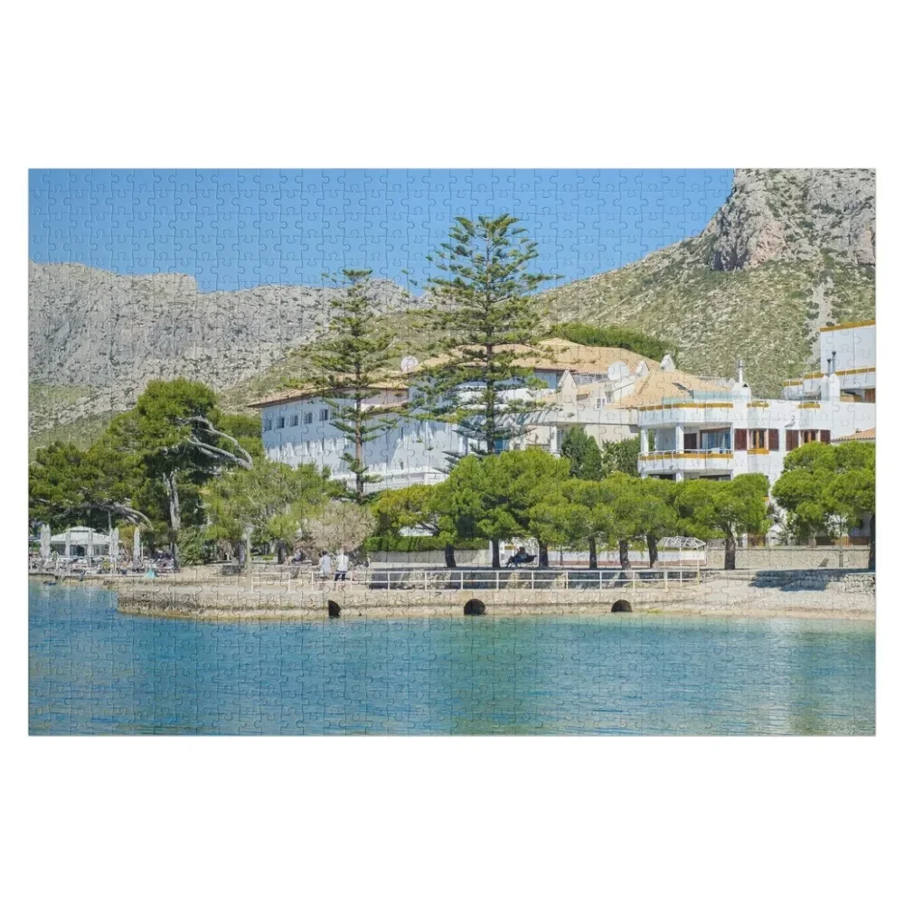 

Illa D'or Puerto Pollensa Jigsaw Puzzle Wooden Boxes With Photo Personalized Toys Custom Gift Puzzle