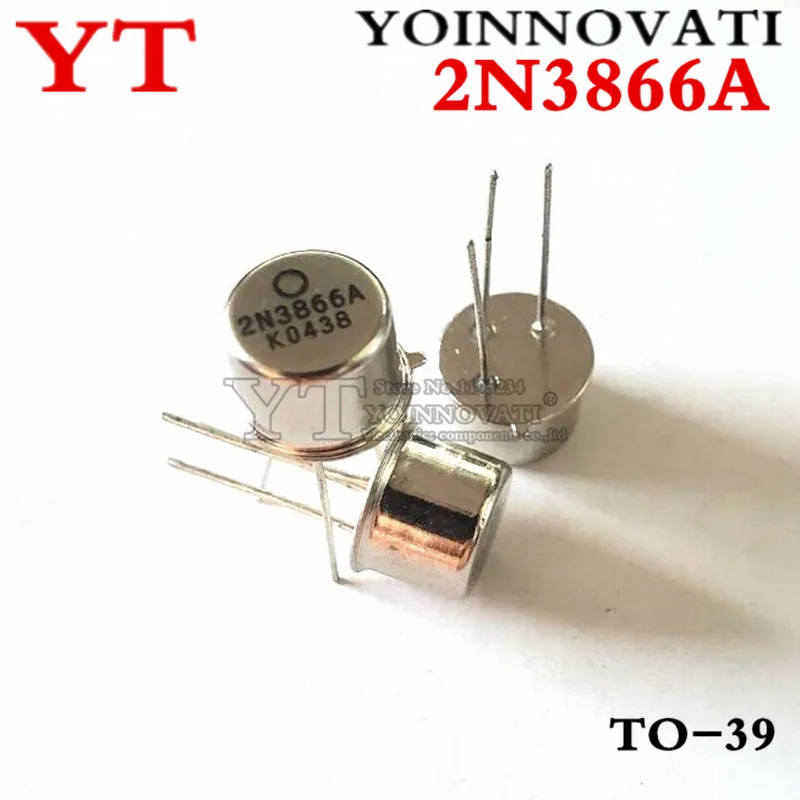 Transistor de alta frecuencia, 5 piezas, 2N3866A TO-39, 2N3866, 3866A, TO39