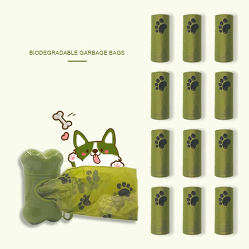 

New Biodegradable Fecal Collection Thickened Bag Convenient Pet Cleaning Product Cleaning Daily Necessities Tool Pet Supplies