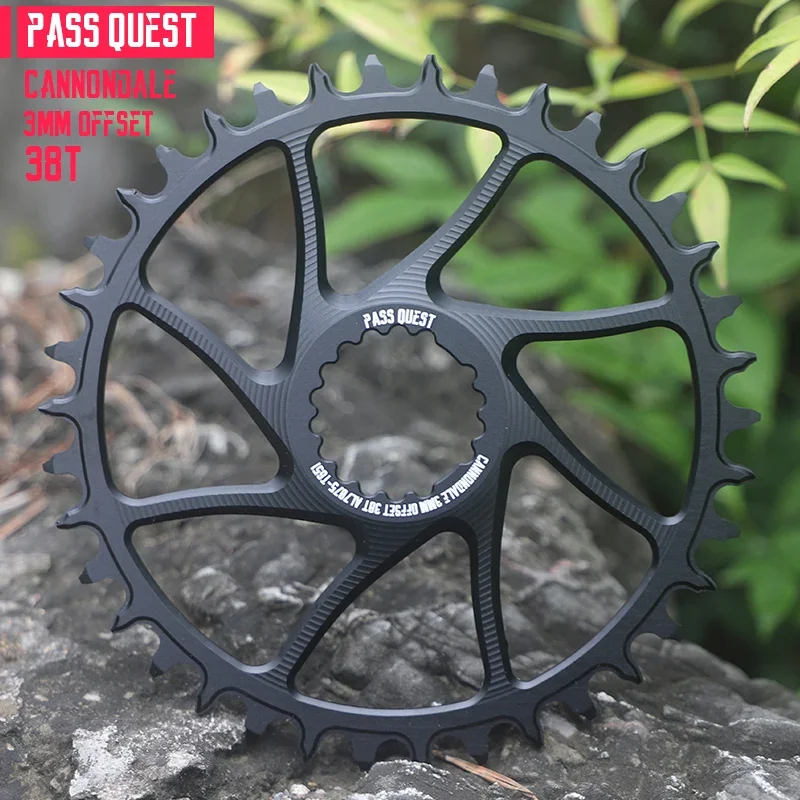 

PASS QUEST SL SISL 3mm offset direct mounting positive and negative teeth disc 12 Speed mountain bike Bicycle Accessories