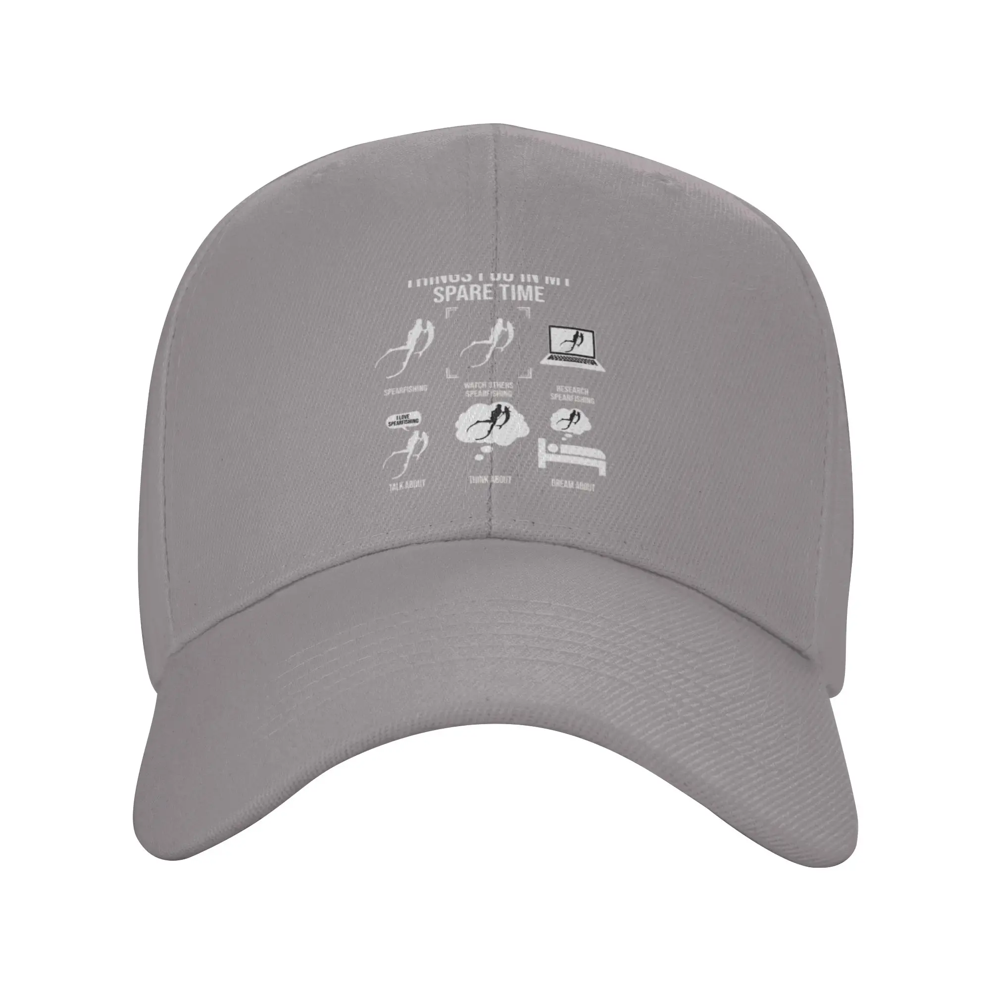 Hot Sale Spearfishing Spare Time Things Humor Gift Baseball Cap  Cool Women's Cap 2021  Desert Travel Women's Cap 2021
