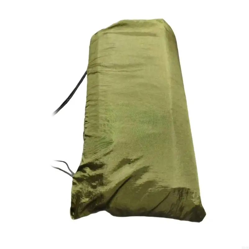 Tragbares Camping-Hängemattenzelt, Outdoor-Unterschlupf mit Überkopfabdeckung, abgeschirmtem Gehäuse und Tragetasche B03E – Detail 10