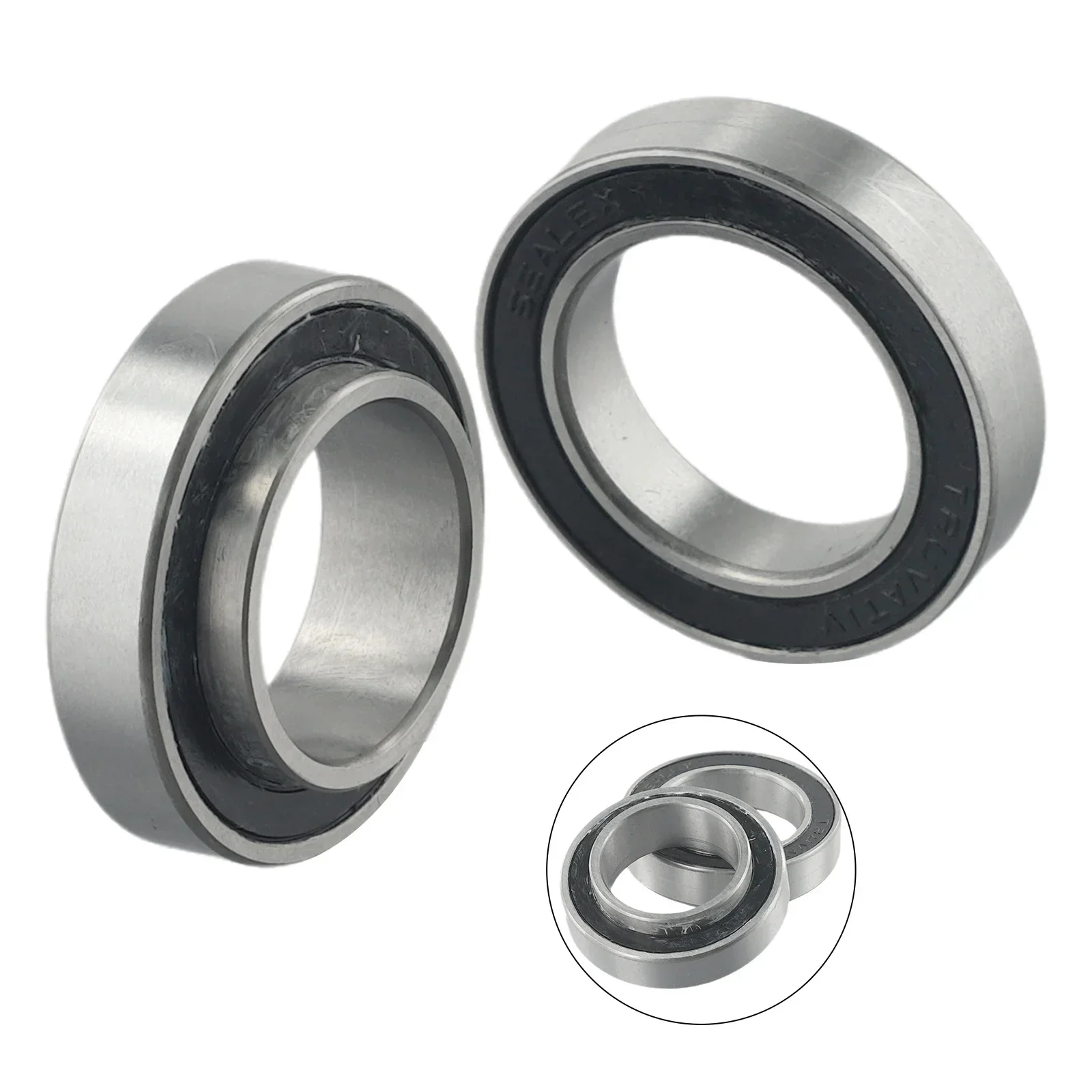 2pc Bicycle Bike Bottom Bracket Bearings MR22237 MR2437H8-2RS For-SRAM Steel Central Shaft Bearings For GXP 22.2x11.5mm 24x8mm