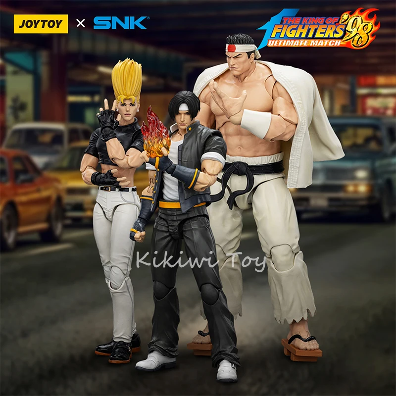 

New JoyToy The King of Fighters '98 Figure KOF 98UM Hero Team Action Figure Kyo Kusanagi Goro Daimon Benimaru Nikaido Figure Toy