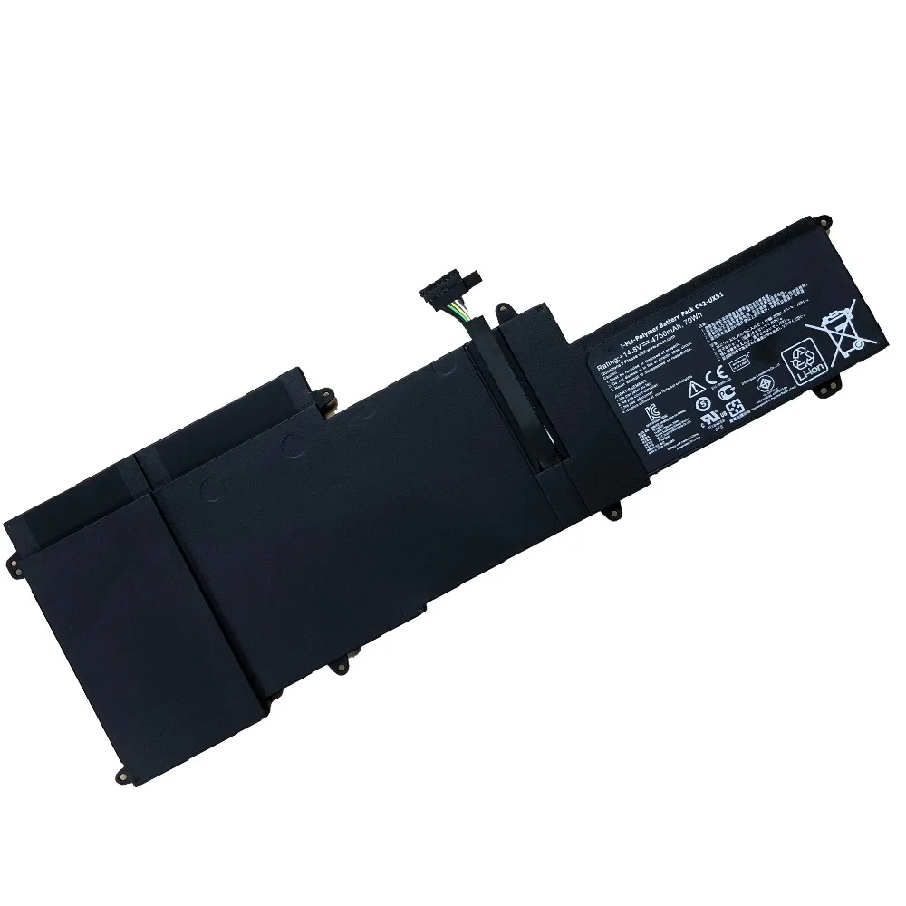 Batería Original para ordenador portátil ASUS ZenBook, 14,8 V, 4750mAh/70wh, C42-UX51, U500, U500V, U500VZ, UX51, UX51V, UX51VZ