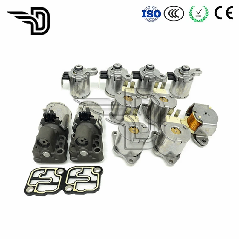 02E DQ250 DSG 6-Speed Transmission Valve Solenoids Kits 02E325025AJ 02E321371E For A3 Q3 Seat Touran Golf Passat