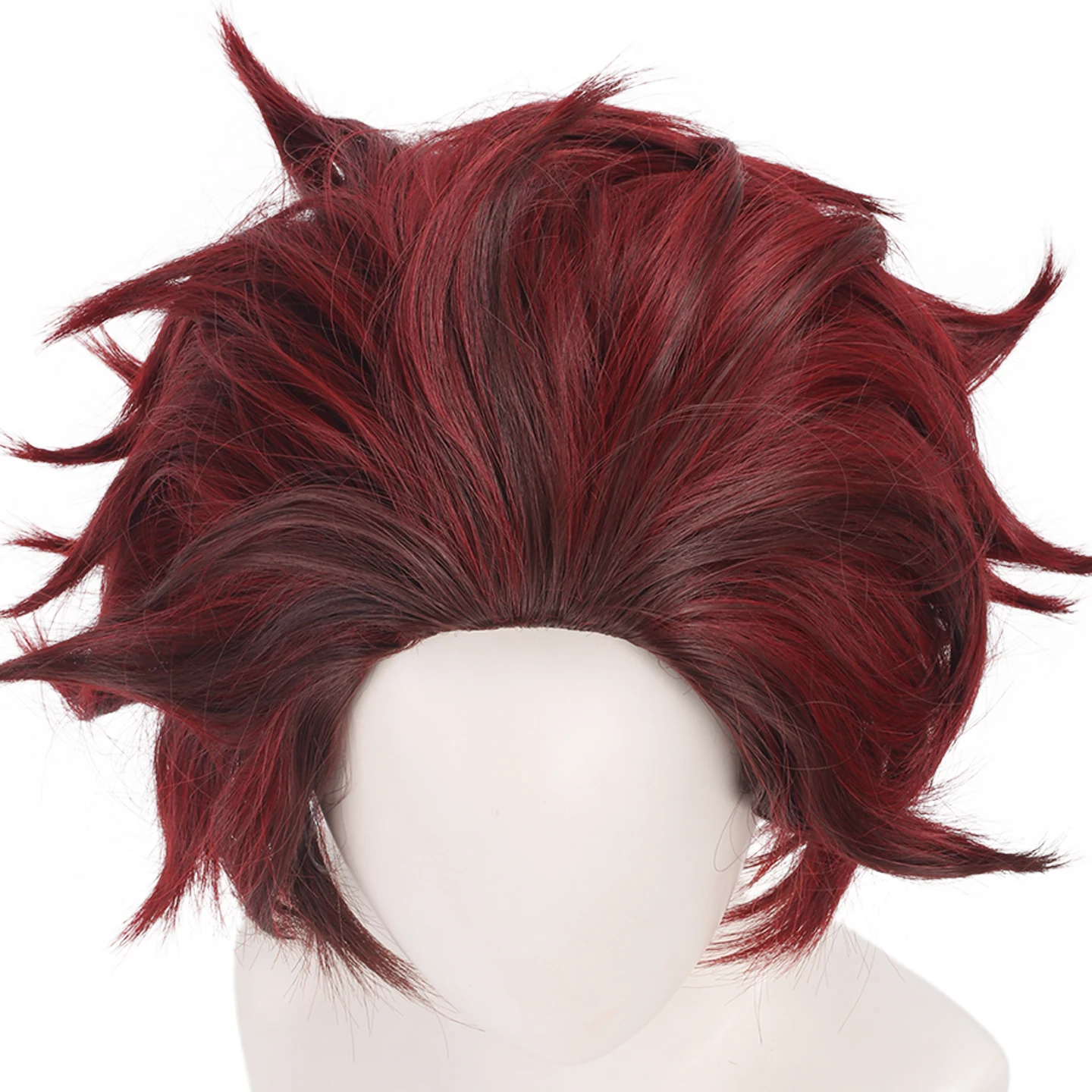 Ghost Annihilation Blade Stove Door Charcoal Jiro COS Wig Inverted Version 2-Synthetic fiber wig