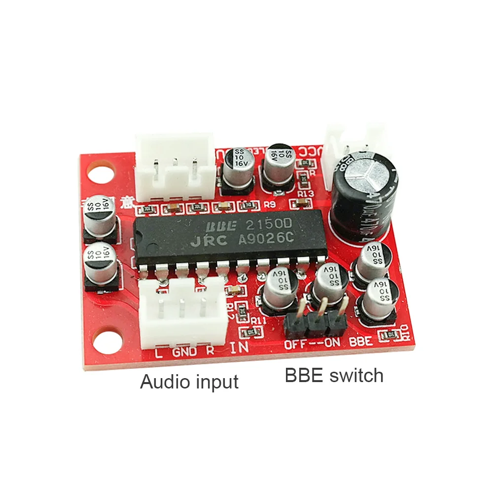 NJM2150 BBE Tone preamplificatore Board effetto sonoro Exciter migliora Treble Bass Amp JRC2150 modulo DC5V-12V