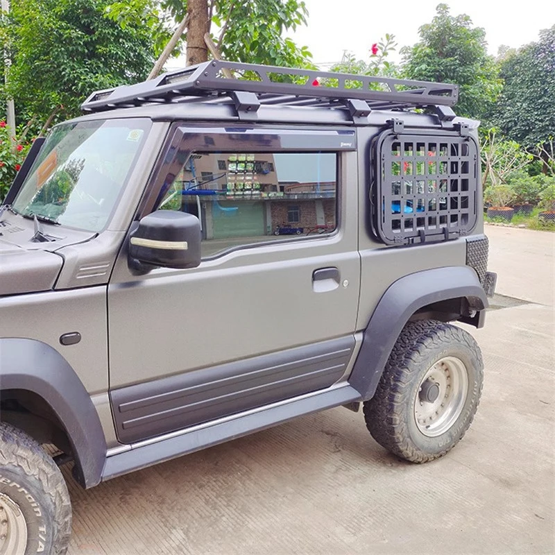 Suitable for 2019-2024 Jimny JB74 Exterior Expansion Table Board Storage Rack JIMMY Rear Window Protection Net Guard