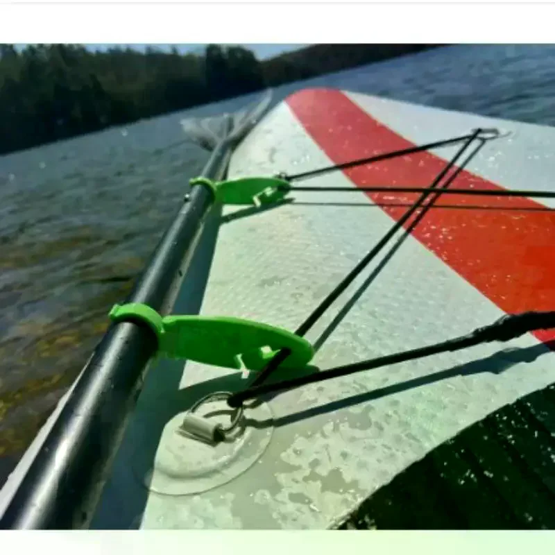 1pcs Paddle Board Fasten Clip Fix Clamp Expandable Paddle Board Clamp Paddle Board Fin Clips For Kayaking Water Sports