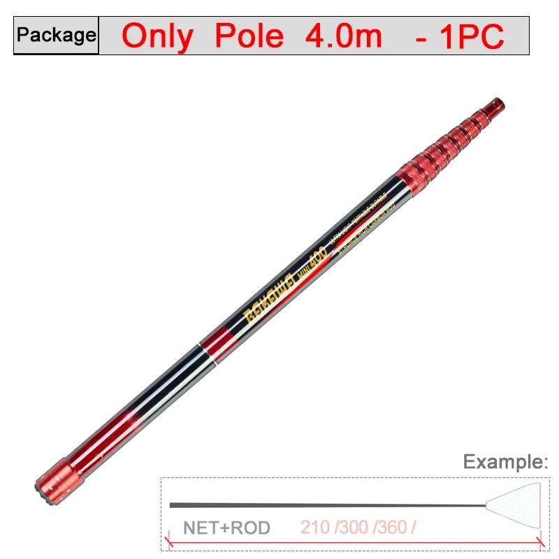 bakawa Klapp Angeln Landung Hand Netze 2,1/3,0/3,6 M Teleskop Flip Pole Leichte Karpfen Carbon Faser Klapp fliegen Werkzeuge Dip Net 9