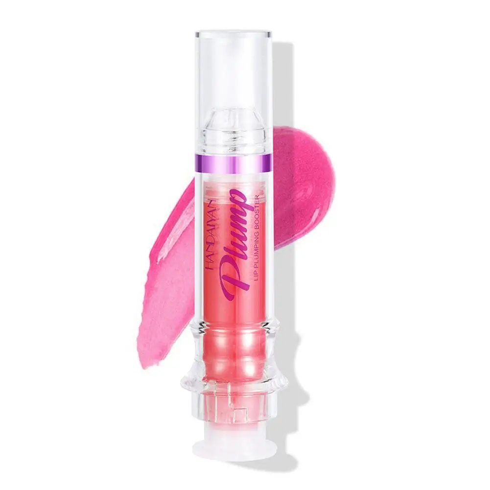 Nadel röhre Lip gloss Spiegel Lippen praller klare Lippen Make-up Glasur Lippen kosmetik dauerhafte Öl glanz lange feuchtigkeit spendende Lippen lippen x6d5