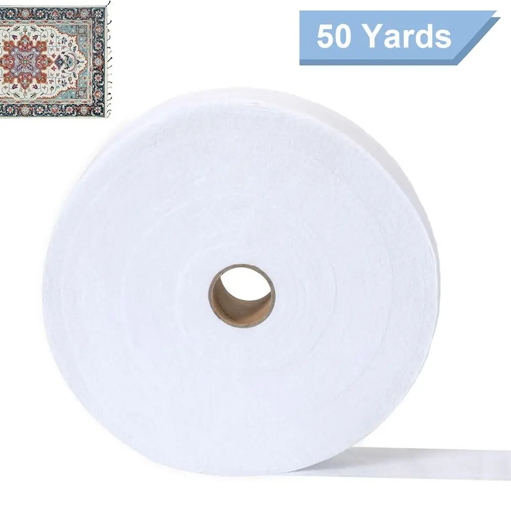 

New 45 Yards Polyester Blend Batting Roll White 2 1/4 Inch Batting Strips Jelly Roll