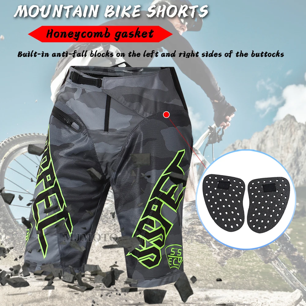 SSPEC Brand new Motocross Downhill Shorts Off-road Quick-drying