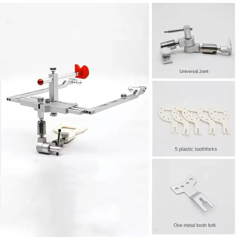

NEW Adjustable Universal Articulator Equipment Dental Lab Articulation Spares Facebow Data Joint Transfer Table for Prosthetics