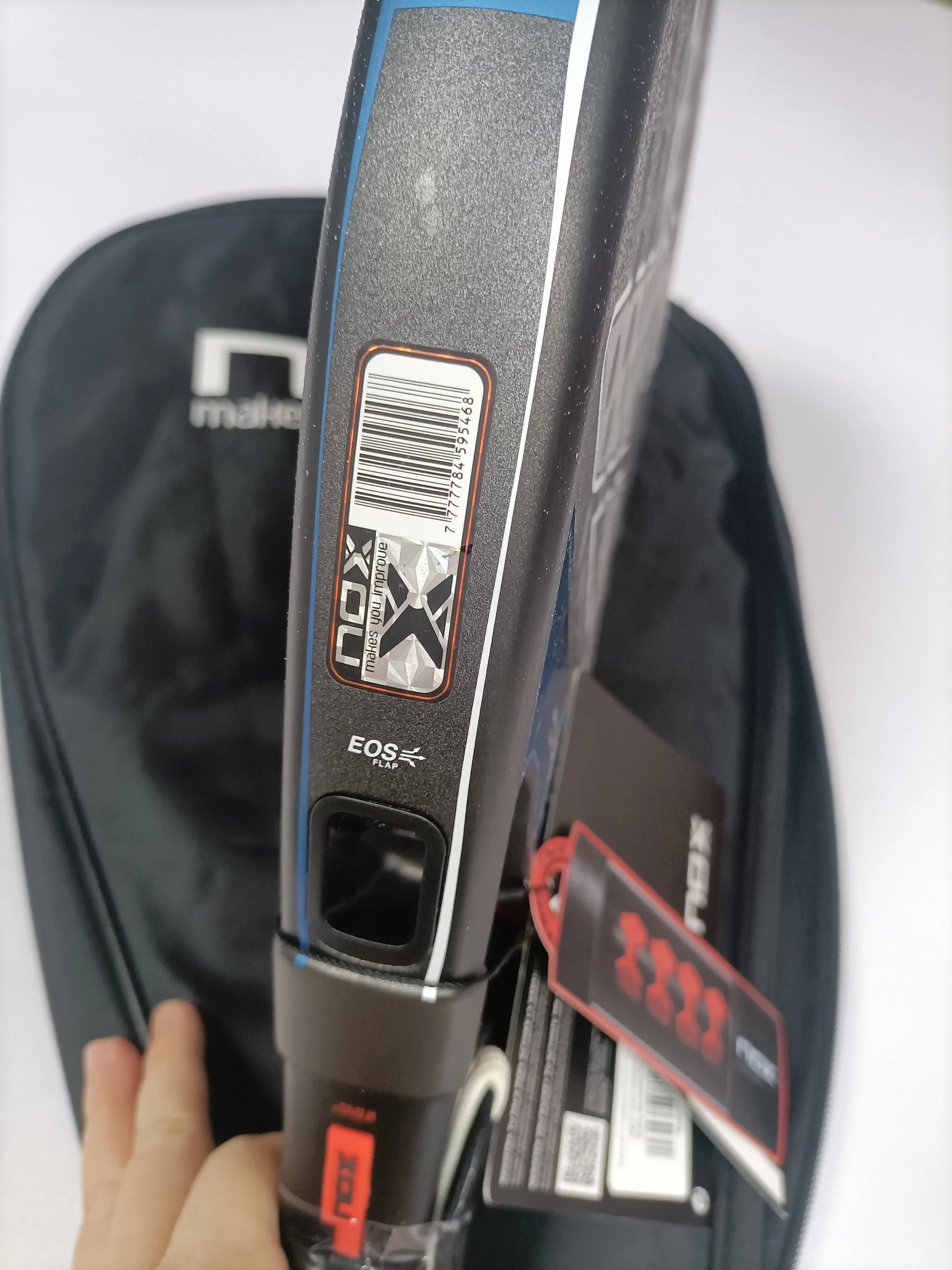Description Picture 4 of itemPadel Tennis Racket, 3K Carbon Fiber, Eva Soft Memory Shape, Rough Surface, High Balance Padel Paddle without Bag