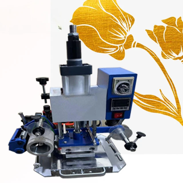 Small Pneumatic Gilding Machine Can Be Used For Clothes, Leather Gilding Small Mini Pneumatic Stamping Machine