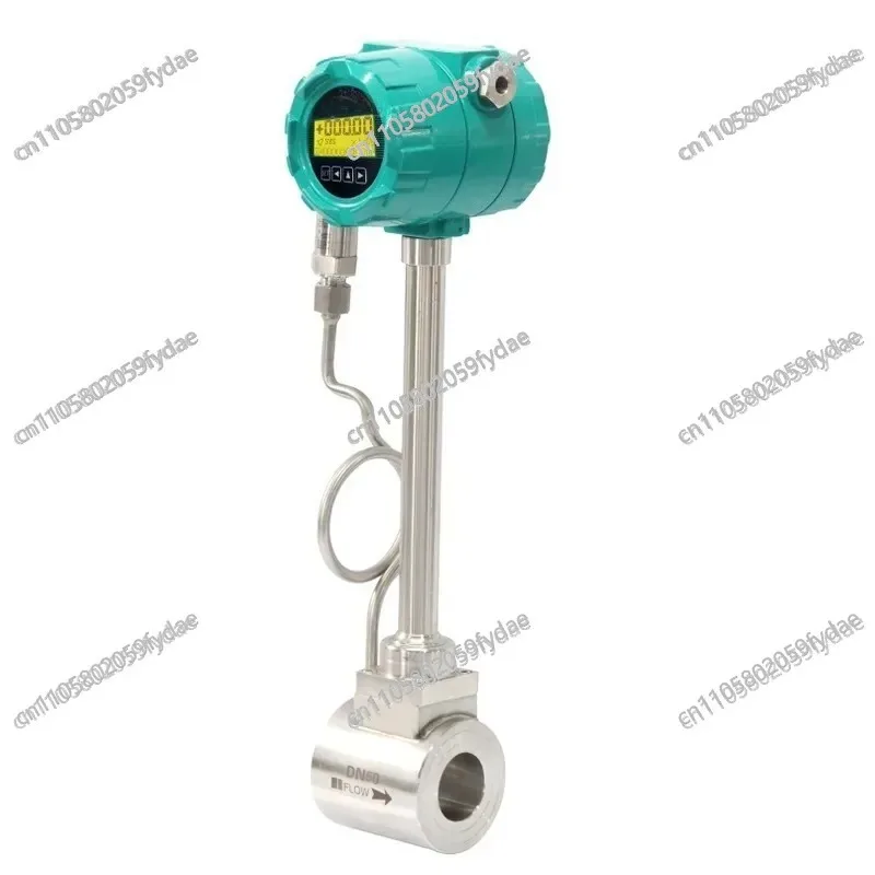 Measurement of Steam Superheated Gas DN150 Split Integrated Vortex Flow with Temperature and Pressure Compensation