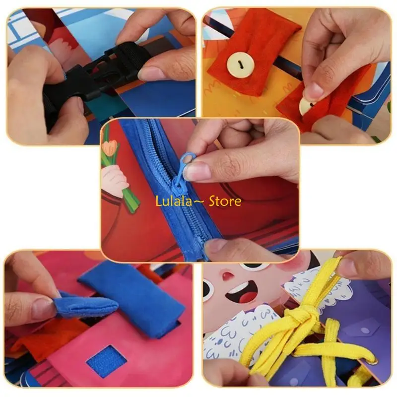 

Y4QA Малыш нарядите игрушки Daily Basic Life Skills Toy для детей