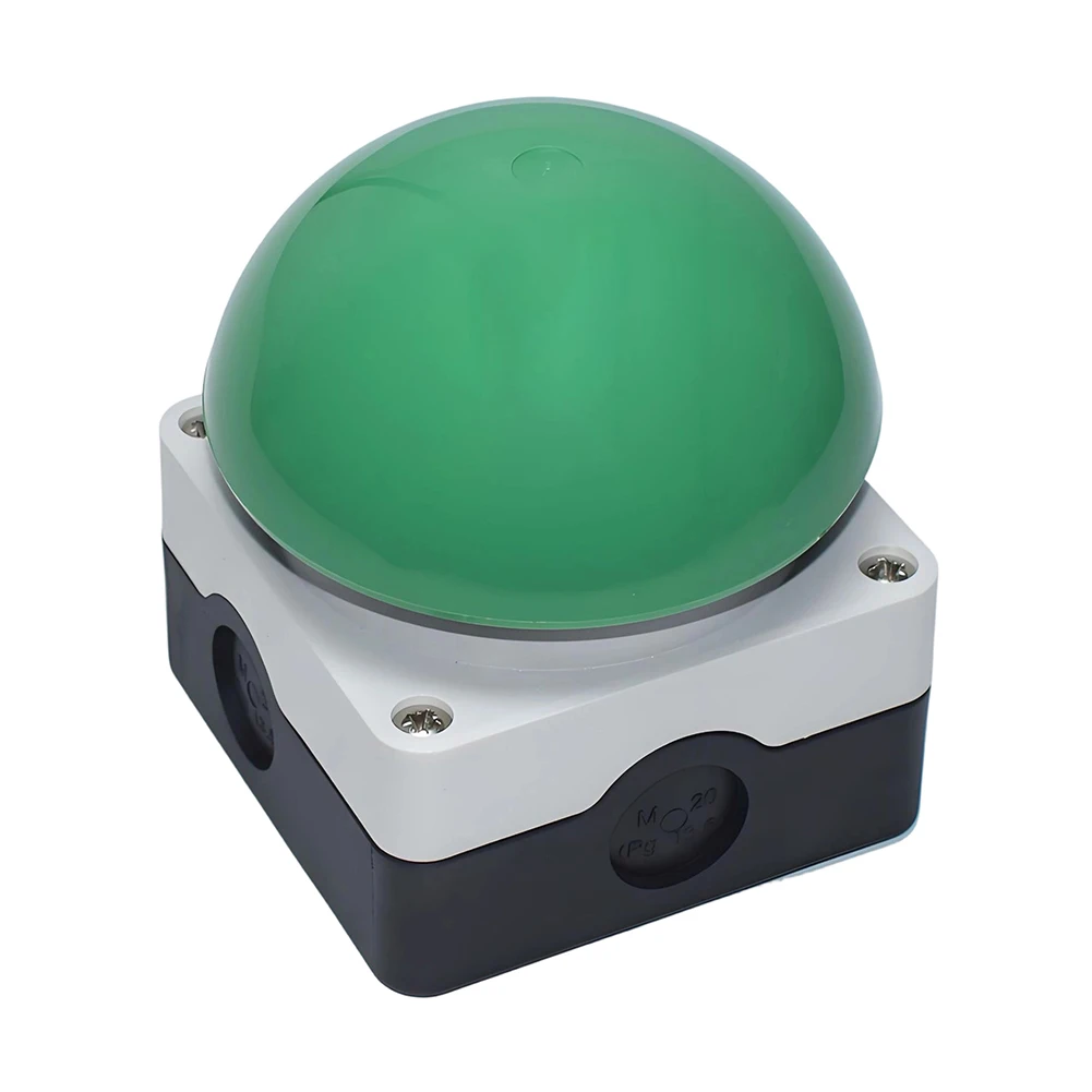Mushroom Head Safety Stop Button Switch Self Resetting Foot Pedal Hand Push Control For Industrial Machinery Equipment