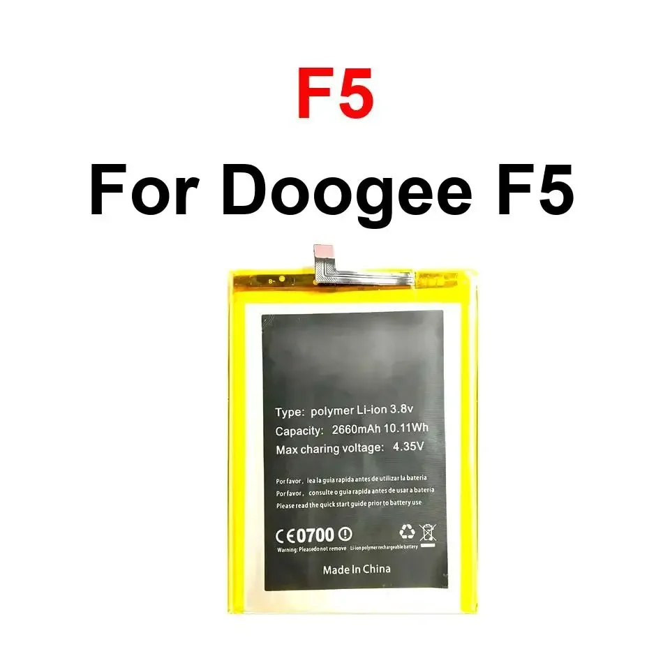 بطارية بديلة لبطاريات الهاتف المحمول Doogee F5، F5