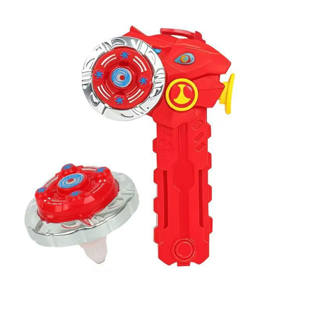 Creative Spinning Bey Battling Top Plastic ABS Metal String Launcher Casual Burst Gyro Toy for Kids Ages 8 and Up
