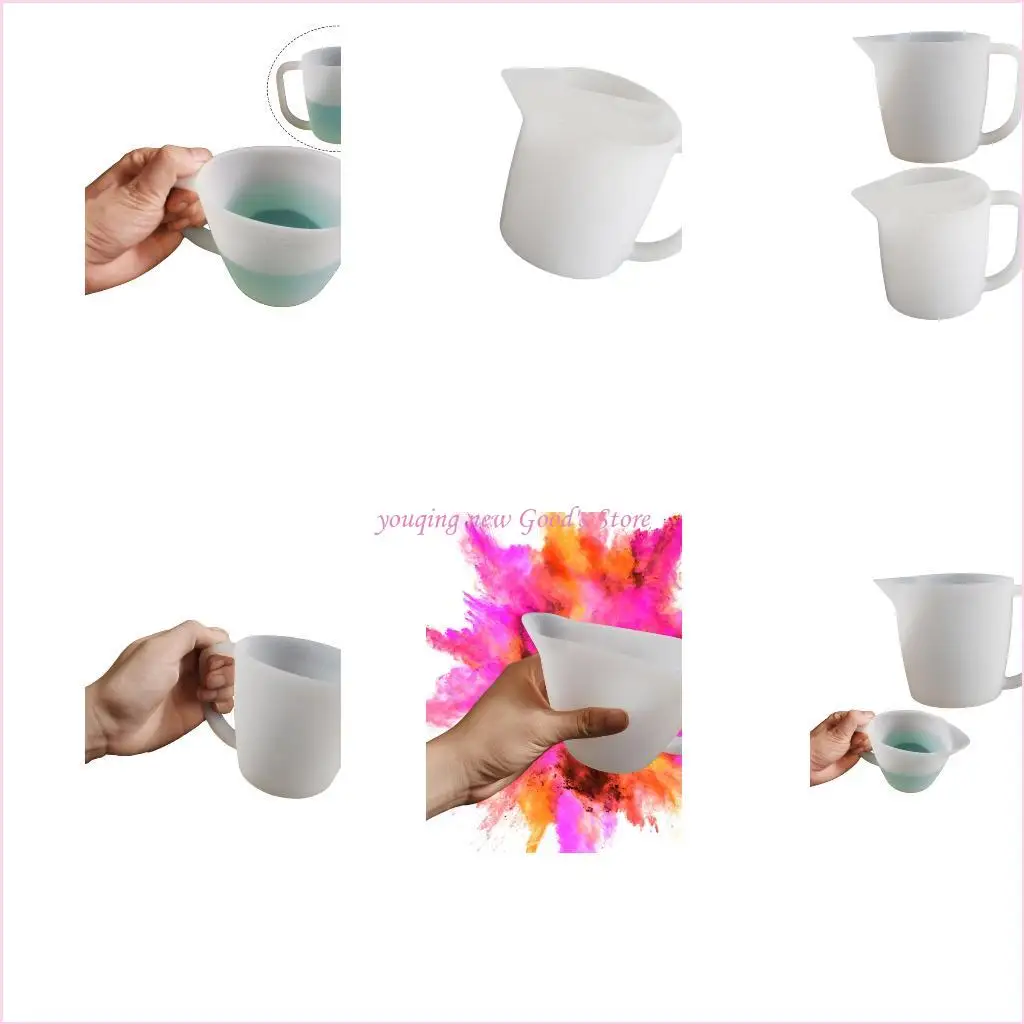 

57qa прочная силиконовая краска для смешивания чашки для акриловых принадлежностей