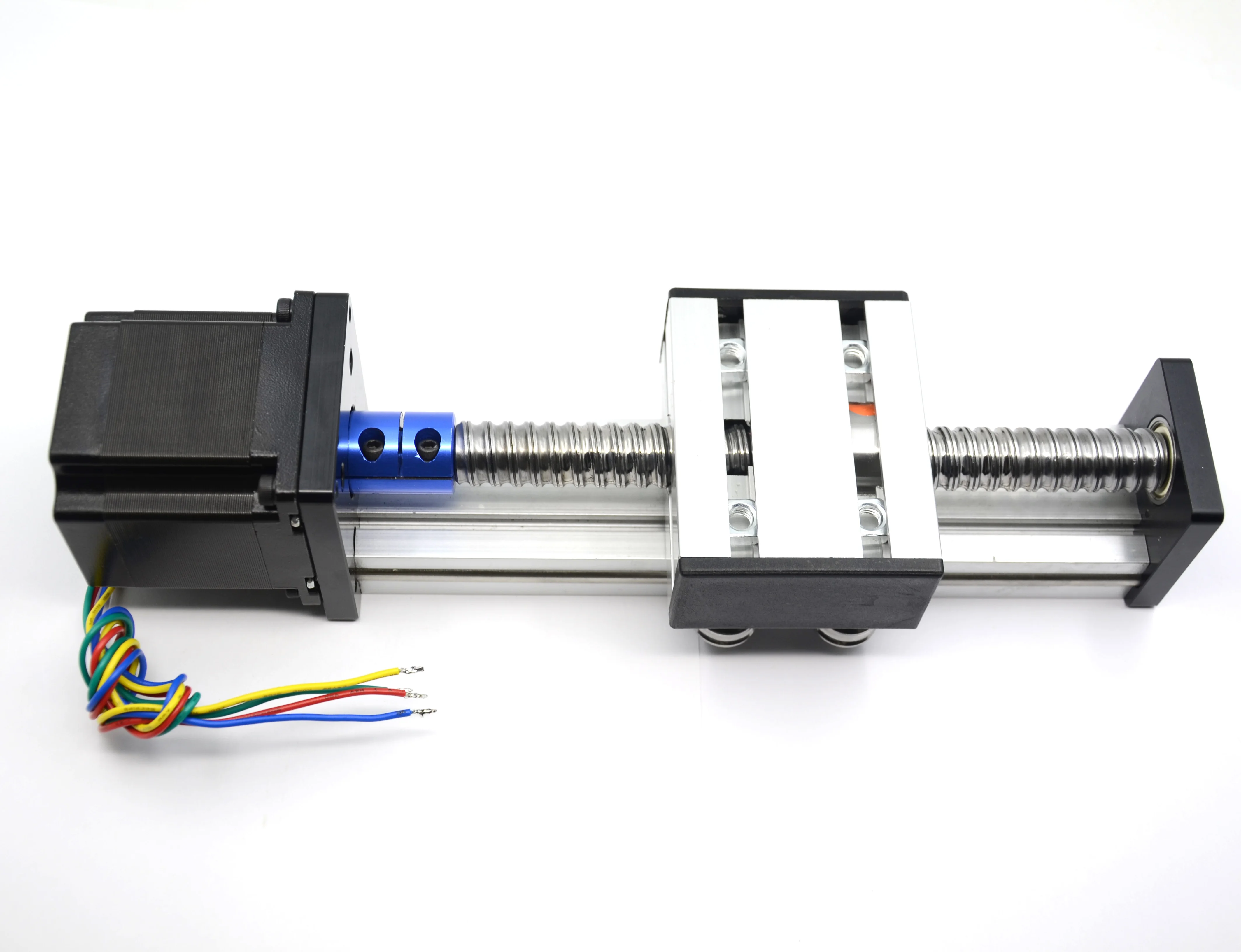 Befenybay100mm 이동 길이 선형 모션 가이드 DIY/CNC 라우터 부품 용 NEMA23 스테퍼 모터가있는 볼 스크류 SFU1605 X Y Z