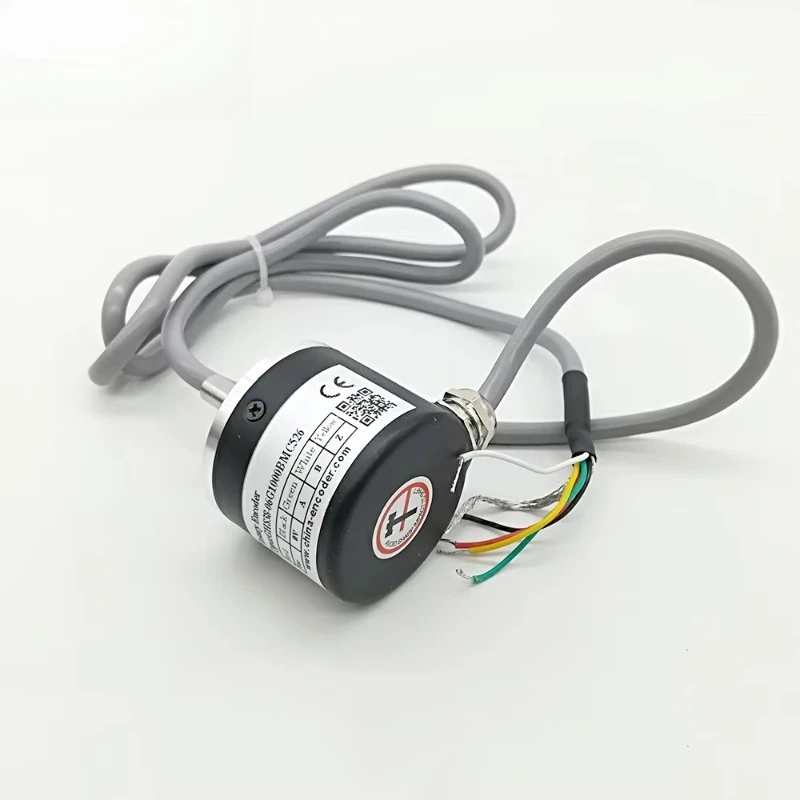 Encodeur rotatif à arbre solide de 6mm, pilote de ligne 1000ppr pour contrôle Intelligent, GHS38-06G1000BML526