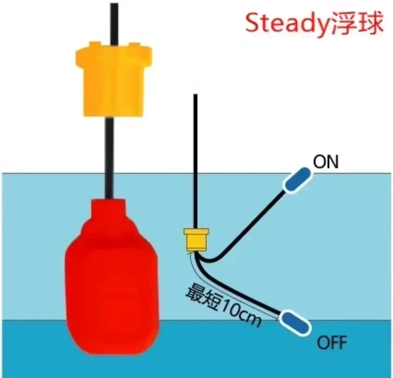 KLS-3 Float Switch Liquid Level Control Sewage Pump steadyflygt Generation Feili Float Pump Accessories