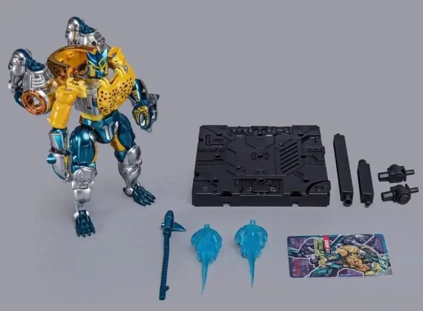 

Фигурка TransArt Transformation TA BWM-03 BWM03 Metal Leopard Commander Metallic Version