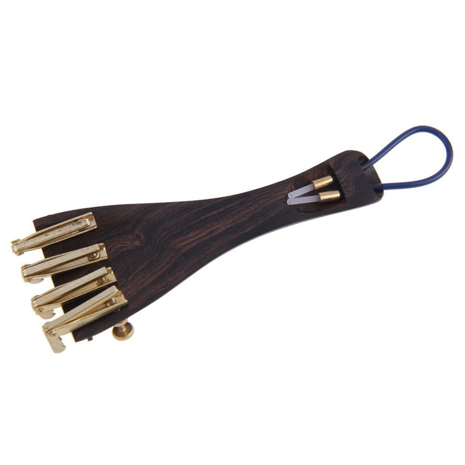 2 مجموعة 4/4 خشب الأبنوس أجزاء الكمان أوتاد الذيل Chinrest مجموعة جسر القيقب