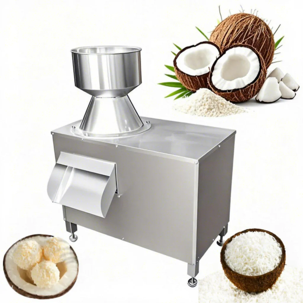 CE Certified Coconut Crushing Machine Pulverizer Machine Food Grade Coconut Scraper