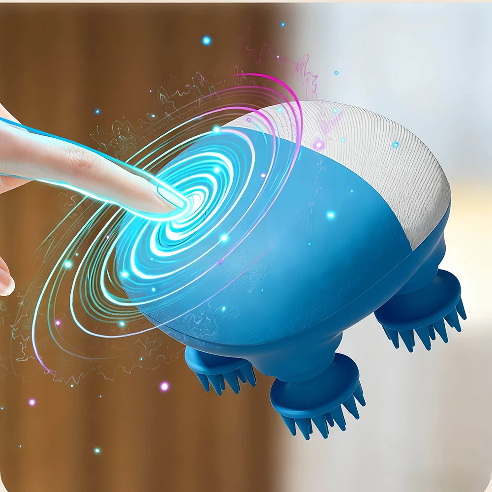 

Electric Scalp Head Massager Cat Massager Therapy Antistress Relax Body Massage Remove Muscle Tension Tiredness Massageador Tool