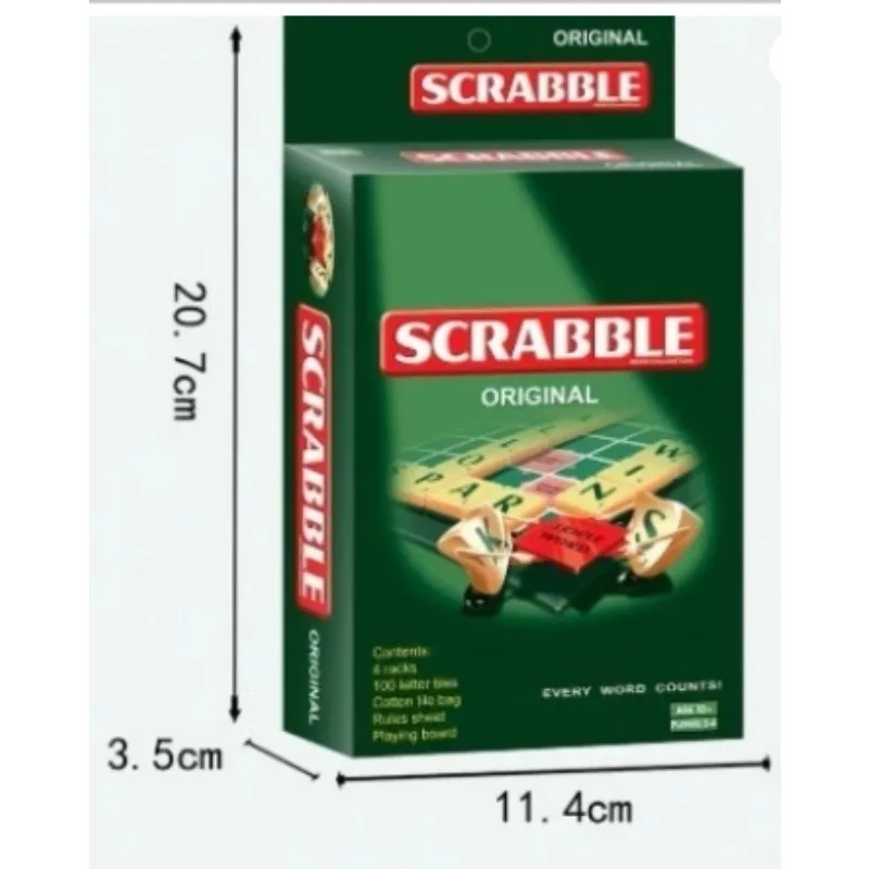 

Взрыв внешней торговли, английская версия, настольная игра SCRABBLE Scrabble, английские игровые карты